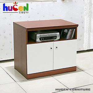 휴센 굿센스 2자 2단 TV도어장_몸통형