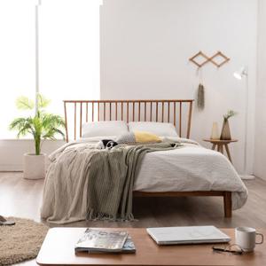 헤이미쉬홈 헤나 엘 원목 평상형 슈퍼싱글 침대 프레임