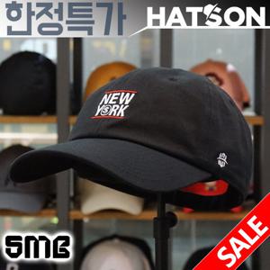 [햇츠온]SMB 브랜드 레터링 소프트 볼캡 야구 모자 K0SM410BK AD