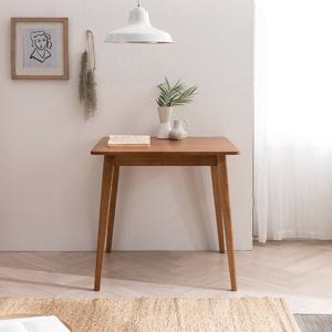 헤이미쉬홈 헤나 고무나무 원목 2인용 식탁 테이블