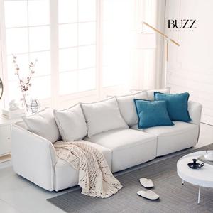 [버즈가구] 헤르디 4인용 스타일클린 워셔블 패브릭소파 [BS939]