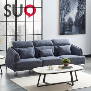 [수오] 베리 패브릭 4인용 소파 (포켓 좌방석)/ 의자