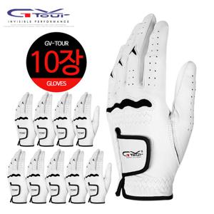 [왼손10장]지브이투어 스킨 올양피 남성 골프장갑