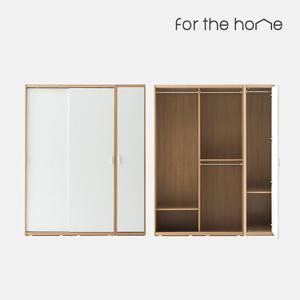 스페이서 슬라이딩 옷장세트 1600 (행거+도어옷장)