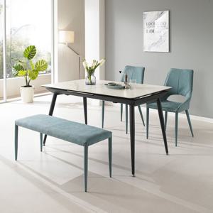 로드퍼니처/테라 확장형 4인용 세라믹 식탁세트(의자4)