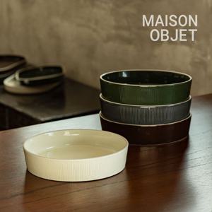 [윤도자기] 차곡 샐러드볼 2P