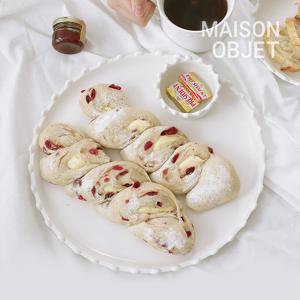 [로얄베일] 구뜨 화이트 30cm 플레이팅접시