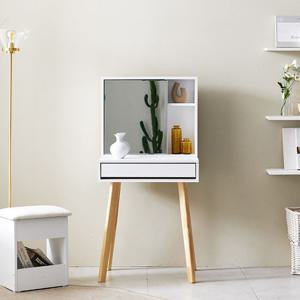 헤이몰리 러브웰 600 심플 수납 화장대 거울포함