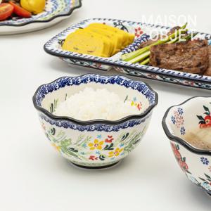 [프라카] 폴란드풍 도자기 프릴공기