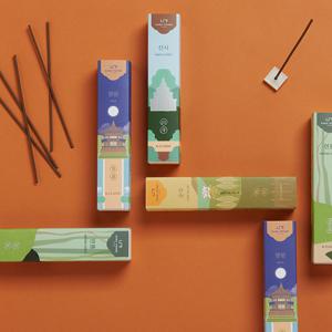 카라영 인센스 케이클래식 4종 세트 + 홀더 포함