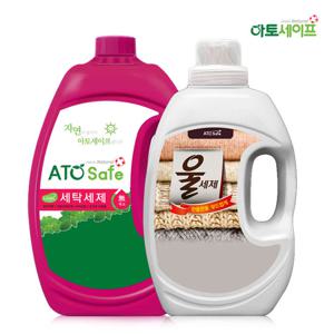 아토세이프 액상 세제 2.5L 1개+울전용2L 1개
