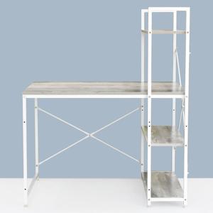 벼리책상 선반형1000빈티지그레이 철제책상 책꽂이책상