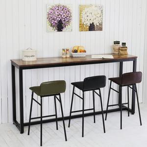 더조아 모던바테이블 1800빈티지브라운 바텐 홈바 아일랜드식탁