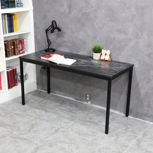 더조아 모던테이블 1400 까르니코블랙 책상 식탁 다용도테이블