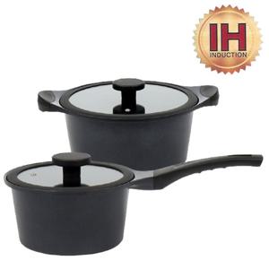 드림셰프 서빙(IH) 인덕션주물냄비 2종(A)SET(18+20)