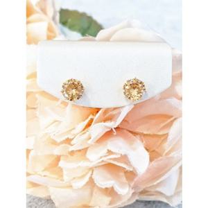 미니골드 14K [THANK YOU] 펠리시아 귀걸이 6MM EJCM4255