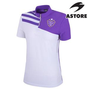 아스토레반팔티 아스토레 JSG SSTW10041 골프 캐주얼 반집업티셔