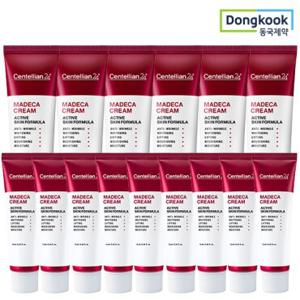 동국제약 센텔리안24 마데카크림 액티브 스킨 포뮬러 스페셜 구성(50mlX6개+15mlX9개) 미백주름 피부탄력 진정 항산화 콜라겐 흡수 광채 리프팅 기미 병풀 TECA 안티에이징