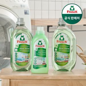 프로쉬 알로에베라 세탁세제 1.5L 2개+섬유유연제 750ml
