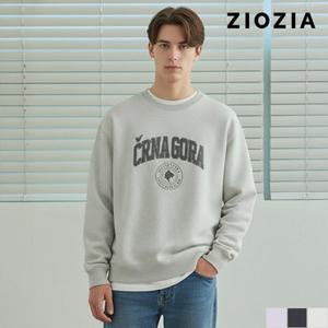 [지오지아] 남녀공용 기모 안감 맨투맨 티셔츠 (ABC4TR3601_B)