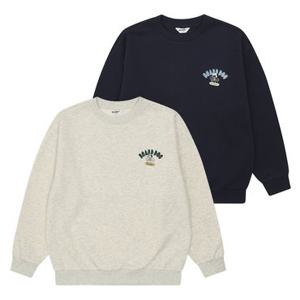 [에꼴리에] 남자 겨울이월 보드독캐릭터맨투맨티(24D5404)