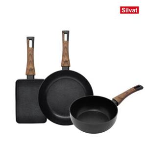 [실바트]국내생산 까리노 IH인덕션 프라이팬 3종(18사각/20팬/20웍))