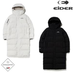 [백화점]아이더 (DUW24538) 남녀공용 스테롤L 2레이어 윈드스타퍼 롱 구스다운 자켓