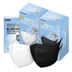 [유한킴벌리] 새부리형 컴포트에어 kf-ad 마스크 100매 여름용
