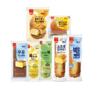 삼립 부드러운 카스테라/파운드 케익 9봉 골라담기(우유/에그/시나몬 외)