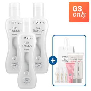 [빠른배송] 실크테라피 오리지널130*3개+모이스춰15ml*3개+로즈힙100*2개+헤어크림30+쇼핑백