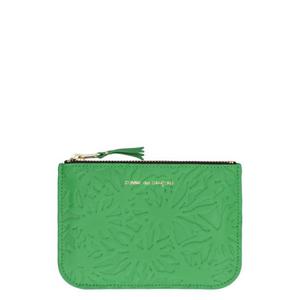 꼼데가르송 클래식 레더 라인 파우치 SA8100EF 2 green