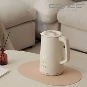 스타일리스 주전자 가열식가습기 신생아 아기 가열 가습기 스테인레스 1.7L