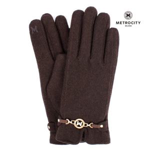 [메트로시티(장갑)]짧은체인 여성모직장갑 MGLH-W005