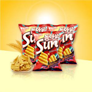 오리온 (썬칩) 태양의맛 썬 핫스파이시 64g x3개
