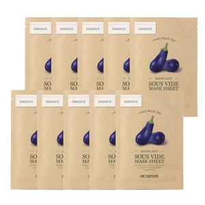 스킨푸드 가지 수비드 마스크 팩 시트 18g (10매)