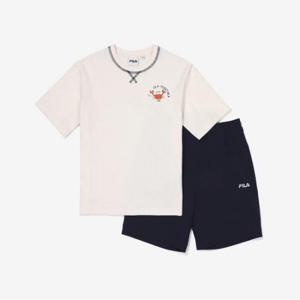 [휠라키즈] 마린 그래픽 셋업 (FK2FSF2301X_BOW)