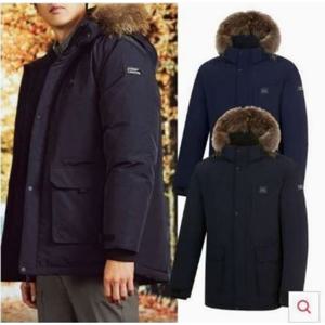 [콜핑]LD18 공용 겨울 리얼라쿤퍼 RDS인증 야상형 해비구스다운자켓 KTO8571U /8562U