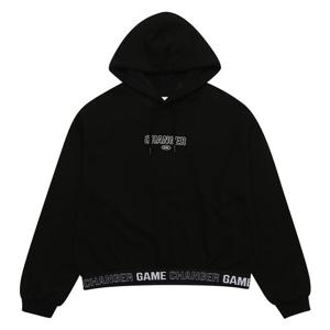 [틴톡] 여자 겨울이월 레터링 밴드 기모 후드티(23RT755)