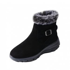 [소다(여성화)]여성 경량 퍼 앵글부츠 ALB304 SA10_ARLT 흑색 (4cm)