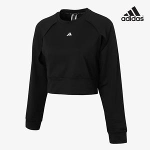 아디다스 파워 커버업 여자 라운드넥 긴팔티 IM2692