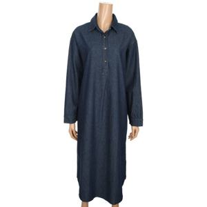 [보니스팍스(여성의류)]데님 카라 원피스 (XNCOP013M0)