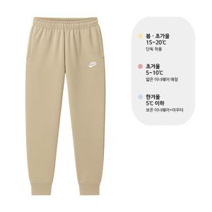 [나이키 주니어]나이키 NSW 클럽 플리스 조거 카키 BV2671-247