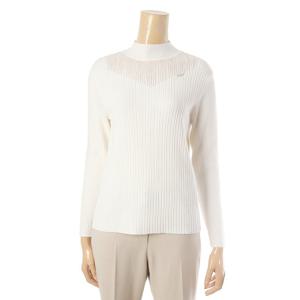 [안지크]시스루배색포인트니트 AI1KP5110