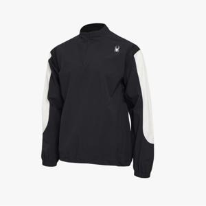 [스파이더] 남성 베이스볼 프로웹 웜업 하프집업 SPIPCNJK531MBLK