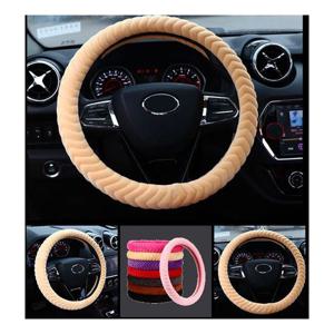 심플 겨울 핸들커버 자동차 미끄럼방지 방한 8컬러