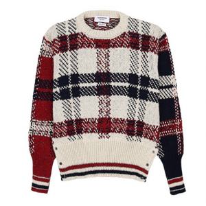 [톰브라운] 남성 도니골 타탄체크 스웨터 MKA410F Y1506 960