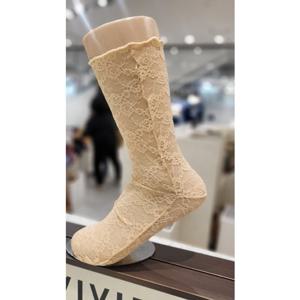 비비안 플라워 레이스 삭스 YM3021