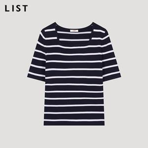 [리스트] 베이직 스퀘어넥 반팔 니트_TSKPOO62680_DN