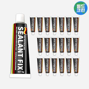 월드크린 실란트 픽스 6g 20개 다용도 강력 에폭시 순간