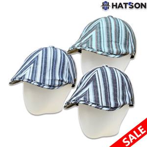 [햇츠온]남여공용 피에르가르뎅 여름 린넨 혼방 헌팅캡 PC41-707